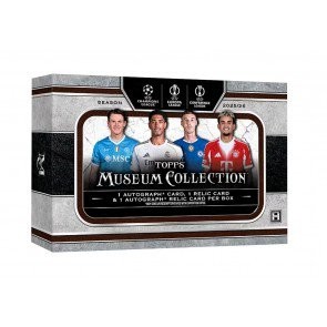 2025/26 Topps UEFA Club Competitions Museum Collection Soccer Hobby 8 Box Case