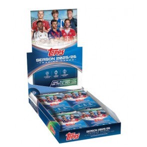 2025/26 Topps UEFA Club Competitions Soccer Hobby 12 Box Case