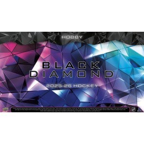 2025/26 Upper Deck Black Diamond Hockey Hobby 5 Box Case