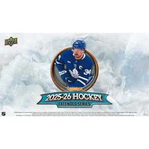 2025/26 Upper Deck Extended Series Hockey Hobby 12 Box Case