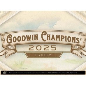 2025 Upper Deck Goodwin Champions Hobby 16 Box Case