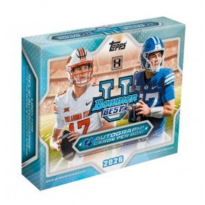 2026 Bowman's Best University Football Hobby 12 Box Case
