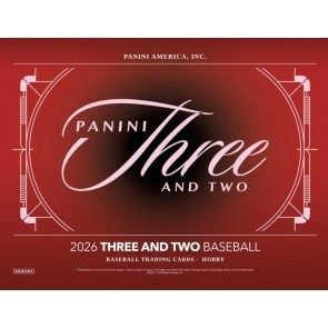 2026 Panini Three & Two Baseball Hobby 10 Box Case