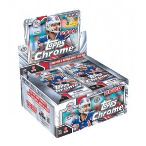 2026 Topps Chrome Football Jumbo 8 Box Case