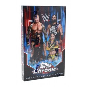 2026 Topps Chrome WWE Hobby 12 Box Case