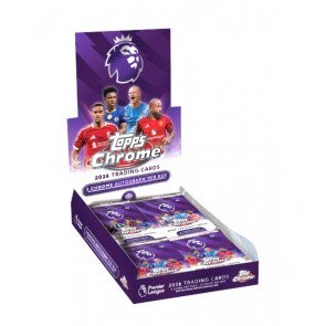 2026 Topps Chrome Premier League Soccer Hobby Box