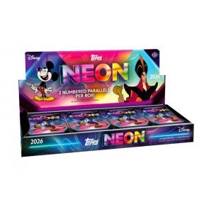 2026 Topps Disney Neon Hobby 12 Box Case