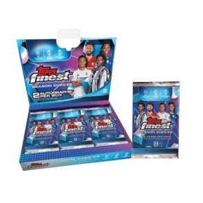 2025/26 Topps UEFA Club Competitions Finest Soccer Hobby 8 Box Case