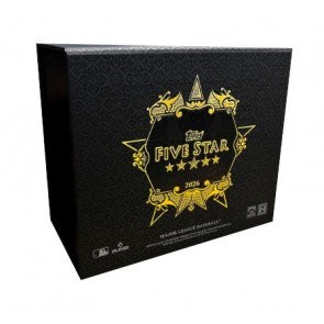 2026 Topps Five Star Baseball Hobby 3 Box Case