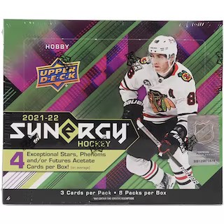 2021/22 Upper Deck Synergy Hockey Hobby Box