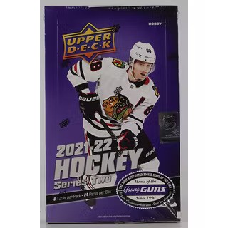 2021/22 Upper Deck Series 2 Hockey Hobby 12 Box Case