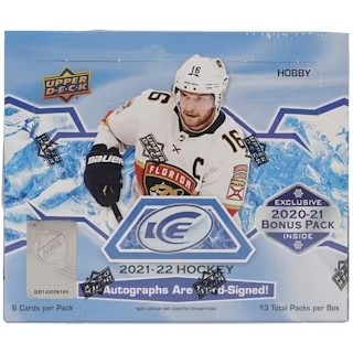 2021/22 Upper Deck Ice Hockey Hobby Box