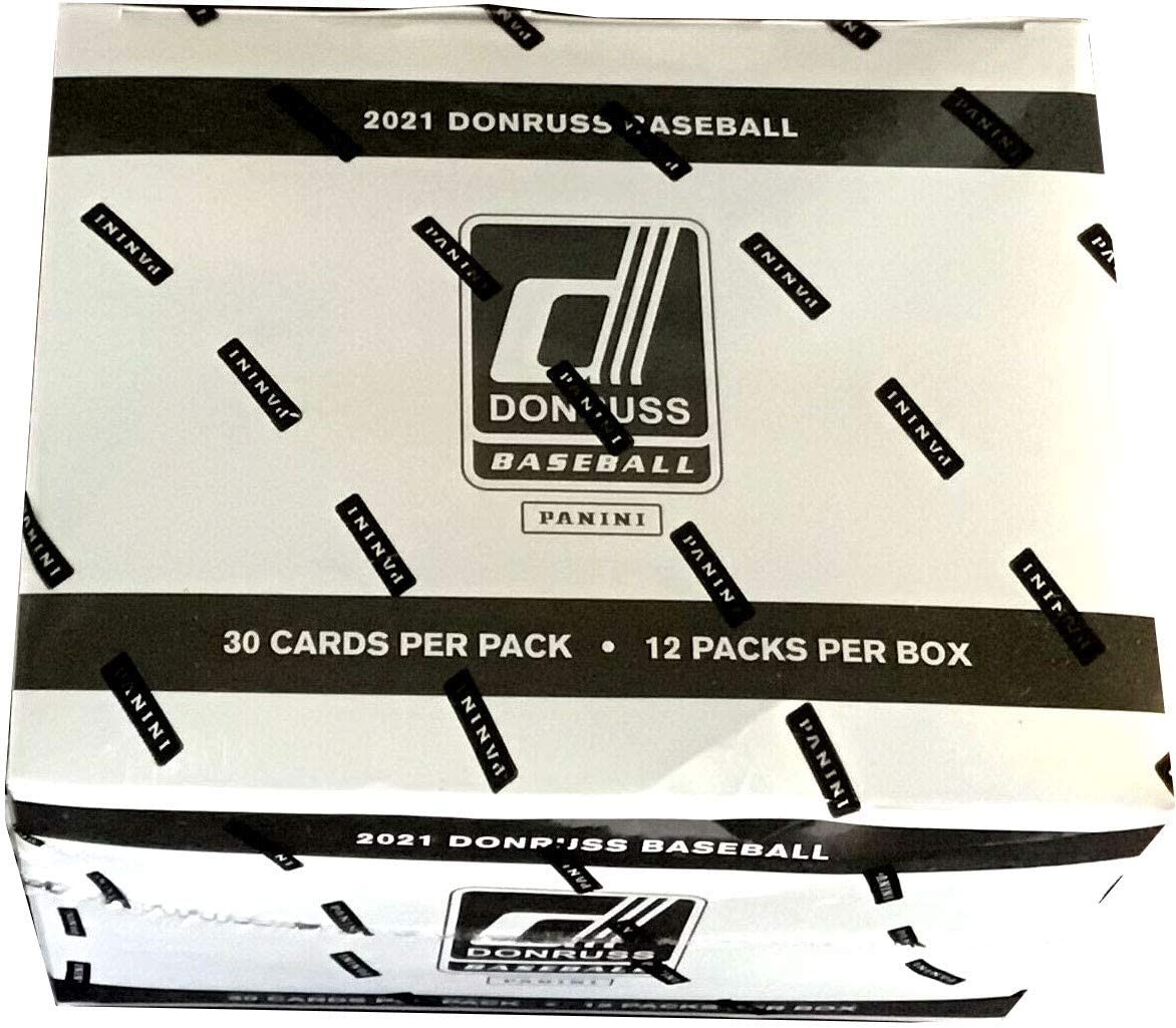 2021 Panini Donruss Baseball Trading Card Value Box
