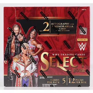 2022 Panini Select WWE Hobby Box