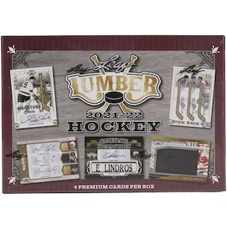 2021/22 Leaf Lumber Hockey Hobby 10 Box Case