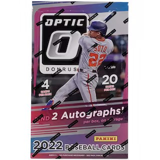 2022 Panini Donruss Optic Baseball Hobby Box