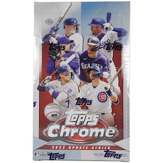 2022 Topps Chrome Update Series Baseball Hobby 12 Box Case