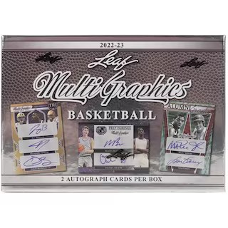 2022/23 Leaf Multigraphics Basketball 10 Box Case