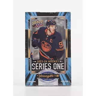 2023/24 Upper Deck Series 1 Hockey Hobby 12 Box Case