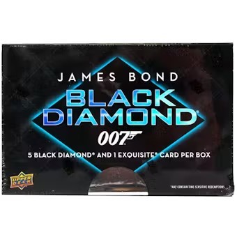 Upper Deck James Bond 007 Black Diamond Hobby Box