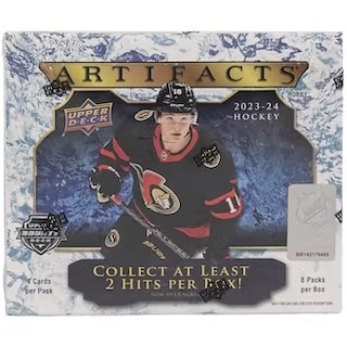 2023/24 Upper Deck Artifacts Hockey Hobby Box