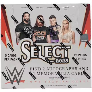 2023 Panini Select WWE Hobby Box
