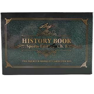 2023 Leaf History Book Sports Edition Chapter 1 - 10 Box Case
