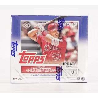 2023 Topps Update Series Baseball Jumbo 6 Box Case