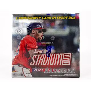 2023 Topps Stadium Club Baseball Hobby Compact 16 Box Case