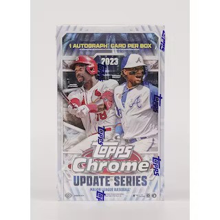 2023 Topps Chrome Update Series Baseball Hobby Box