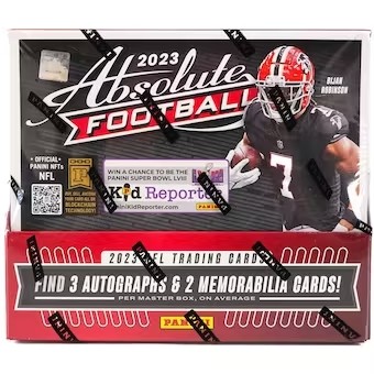 2023 Panini Absolute Football Hobby 12 Box Case