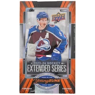 2023/24 Upper Deck Extended Series Hockey Hobby 12 Box Case