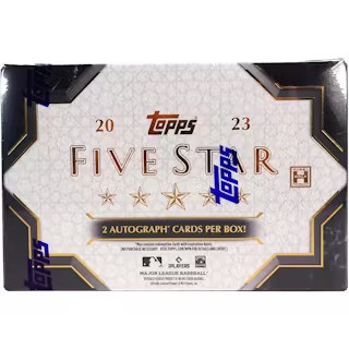 2023 Topps Five Star Baseball Hobby 8 Box Case