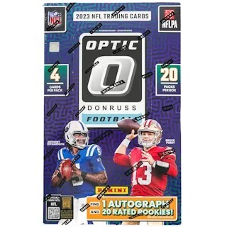 2023 Panini Donruss Optic Football Hobby 12 Box Case