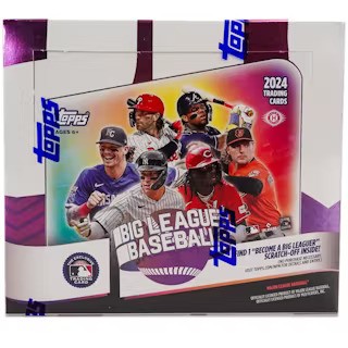 2024 Topps Big League Baseball Hobby 20 Box Case