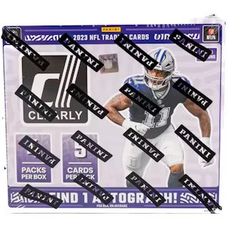 2023 Panini Clearly Donruss Football Hobby Box