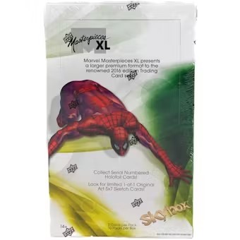 2024 Upper Deck Marvel Masterpieces XL Hobby 12 Box Case