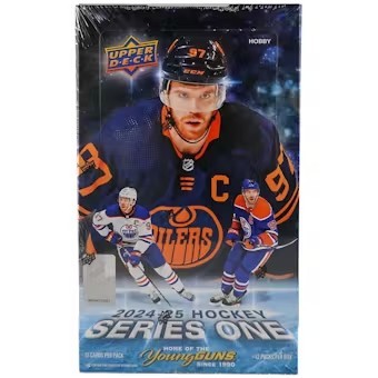 2024/25 Upper Deck Series 1 Hockey Hobby 12 Box Case