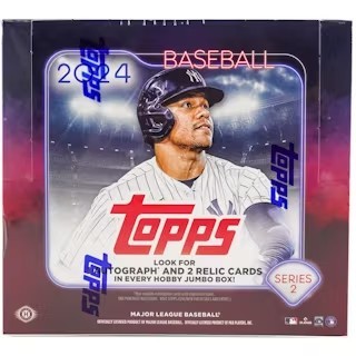 2024 Topps Series 2 Baseball Jumbo 6 Box Case