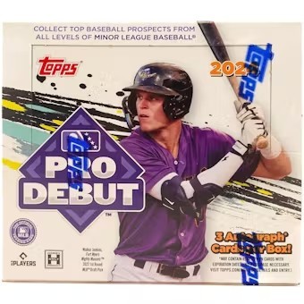 2024 Topps Pro Debut Baseball Jumbo 8 Box Case