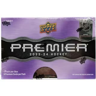 2023/24 Upper Deck Premier Hockey Hobby Box