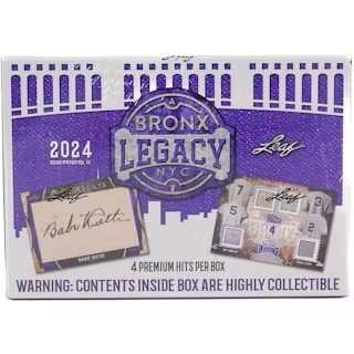2024 Leaf A Bronx Legacy Baseball Series 2 Box