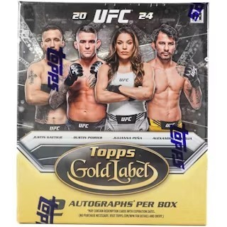 2024 Topps Gold Label UFC Hobby Box