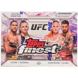 2024 Topps UFC Finest Hobby 8 Box Case