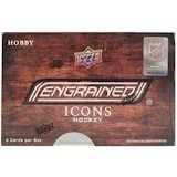 2024/25 Upper Deck Engrained Icons Hockey Hobby 10 Box Case