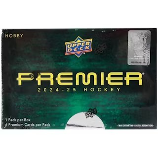 2024/25 Upper Deck Premier Hockey Hobby Box