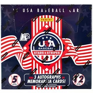 2025 Panini Stars and Stripes USA Baseball H2 Box