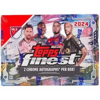 2024 Topps Finest MLS Soccer Hobby Box