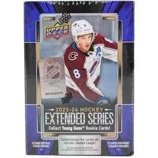 2023/24 Upper Deck Extended Series Hockey Blaster 20 Box Case