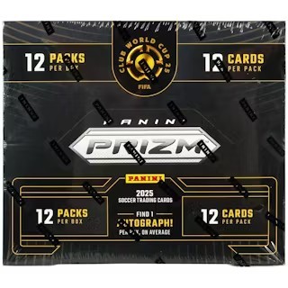 2025 Panini Prizm FIFA Club World Cup Soccer Hobby Box